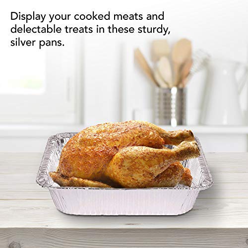 Stock Your Home 817496021972 Aluminum Pans 9X13 Disposable Foil (30 Pack) - Half Size Steam Table Deep Pans thumb #4