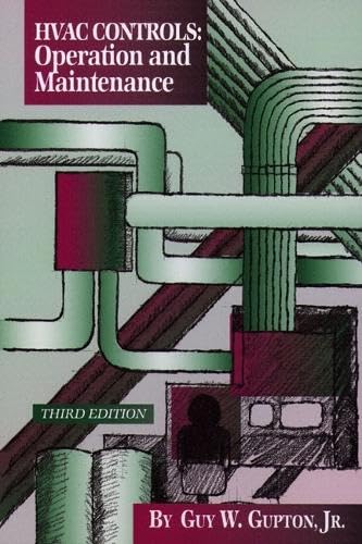 Buy HVAC Controls: Operation and Maintenance — BookShops.in