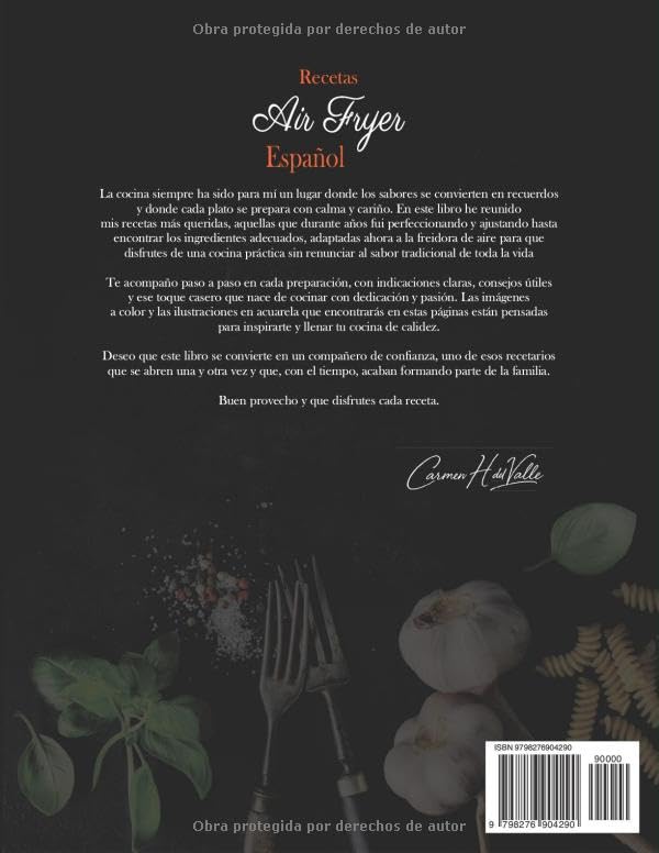 Miniatura 2 de Recetas Air Fryer Español Vol.2 Cookbook de recetas saludables para comer sano, en familia y preparar recetas fáciles y sin aceite. Incluye 30