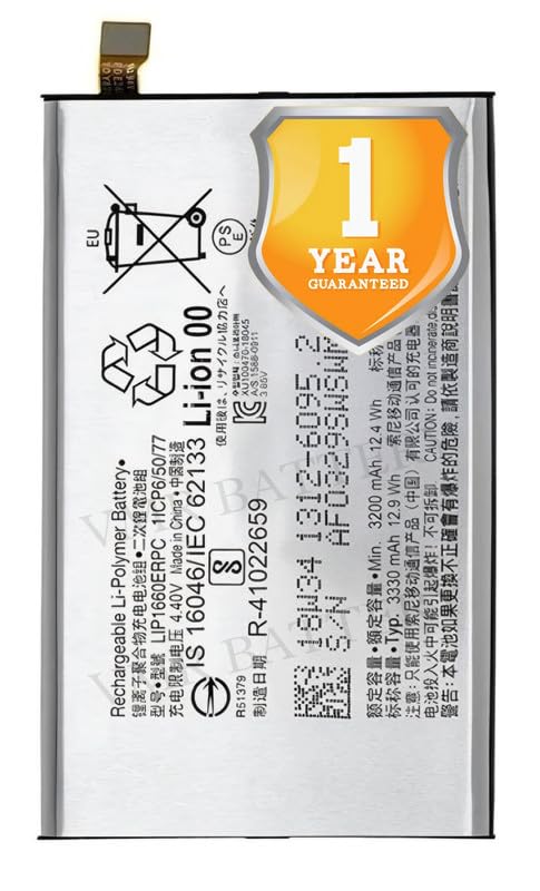 Image of Original LIP1660ERPC Battery Compatible for Sony Xperia XZ3 (H9436, H8416, H9493) - (3330mAh) - 1 Year Warranty X2