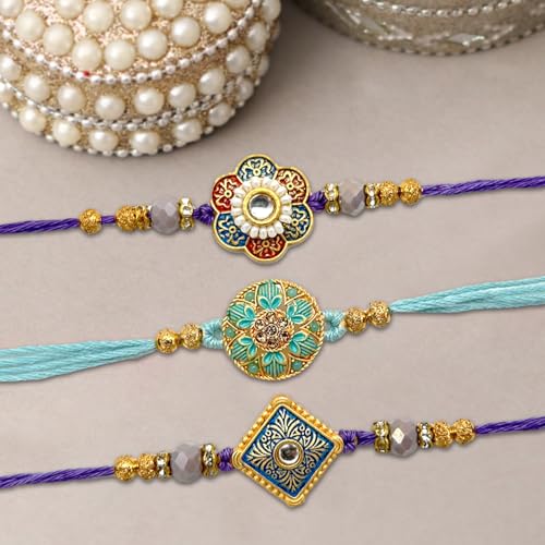 Image of The Purple Tree Rakhis For Brother, Rakhis for bhai, Rakshabandhan Gift, Rakhi Gift, Best Rakhi For Brothers