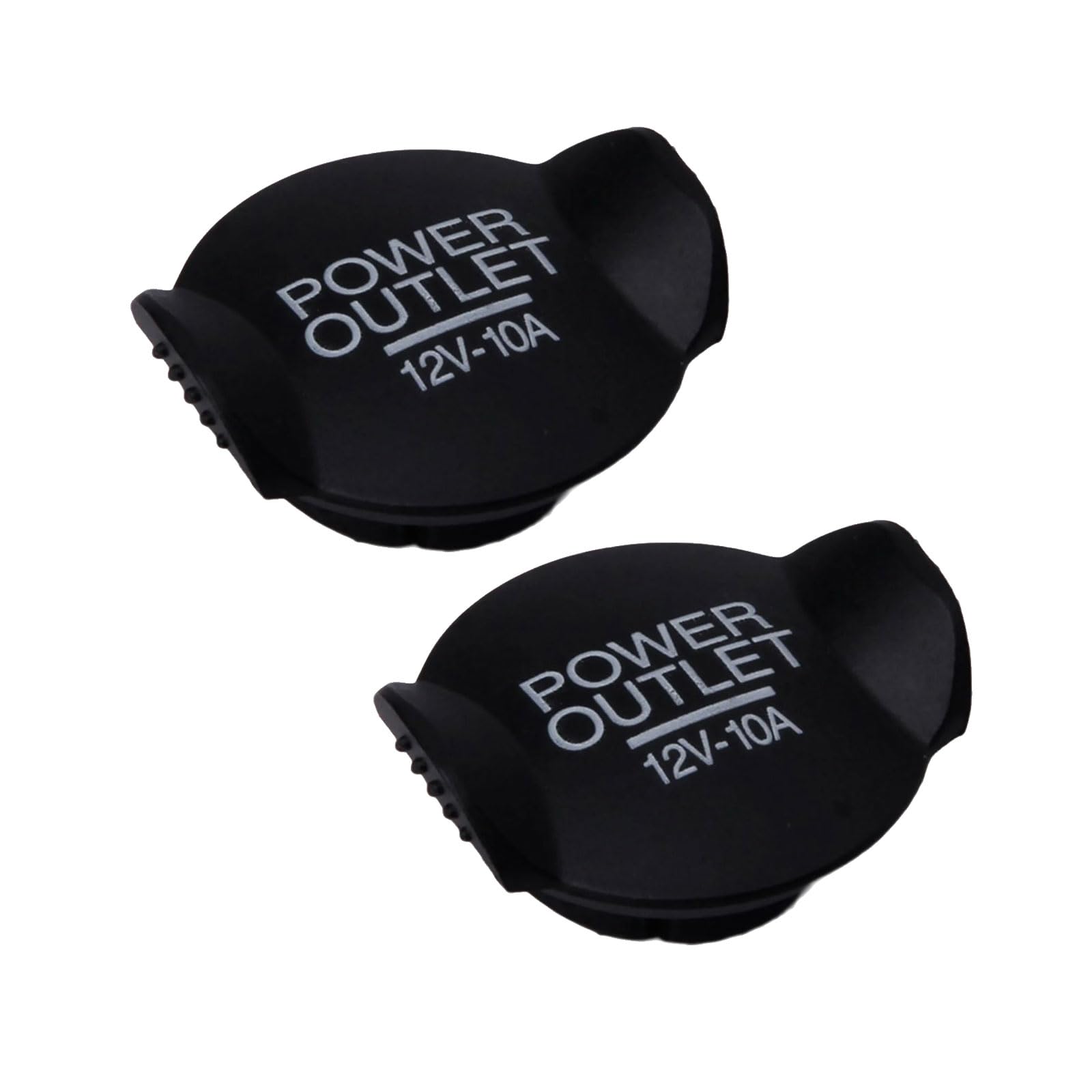 Zhouyqx As Shown 2Pieces Car Outlet Covers 12V Power Socket Plug Covers Caps Plug Caps For Car Power Port Outlet