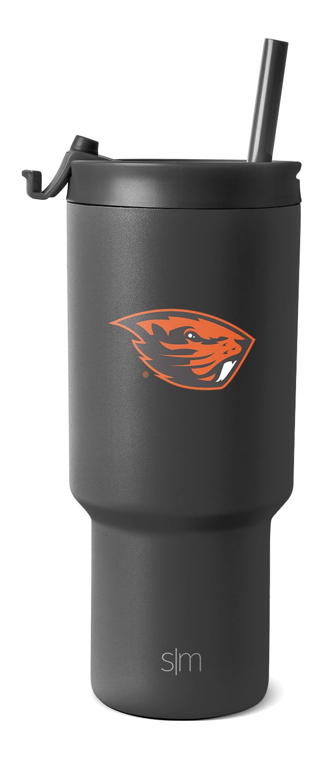 Simple Modern Oregon State Beavers Tumbler with Straw | 30oz | Collegiate