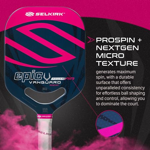 Image of Selkirk Sport Vanguard Power Air Pickleball Paddles | Epic Prestige