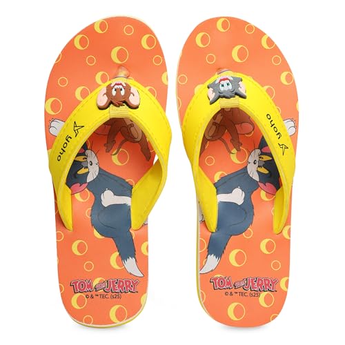 Image of YOHO Slippers for Kids|Comfortable and Lightweight FlipFlop|WB Cartoon & Comic Characters: Batman, Superman, PPG, Tom & Jerry, Scooby Do and We Bare Bears Footwear for Girls & Boys