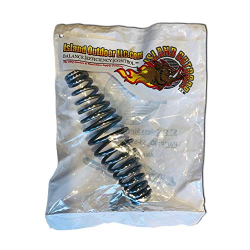 Mango de resorte para parrilla acero inoxidable 5" miniatura 3