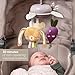 Taf Toys Garden Musical Mobile for Crib with Classical Melodies, Soft Hanging Toys, Promotes Motor Skills & Emotional Development, Large Clip for Easy Attachment, Suitable for Baby Boys & Girls