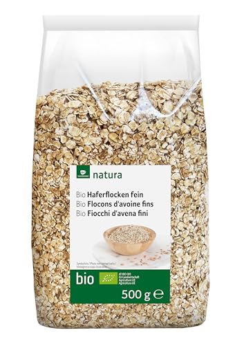 Marca Blanca - Natura Copos finos de avena - BIO, 500g