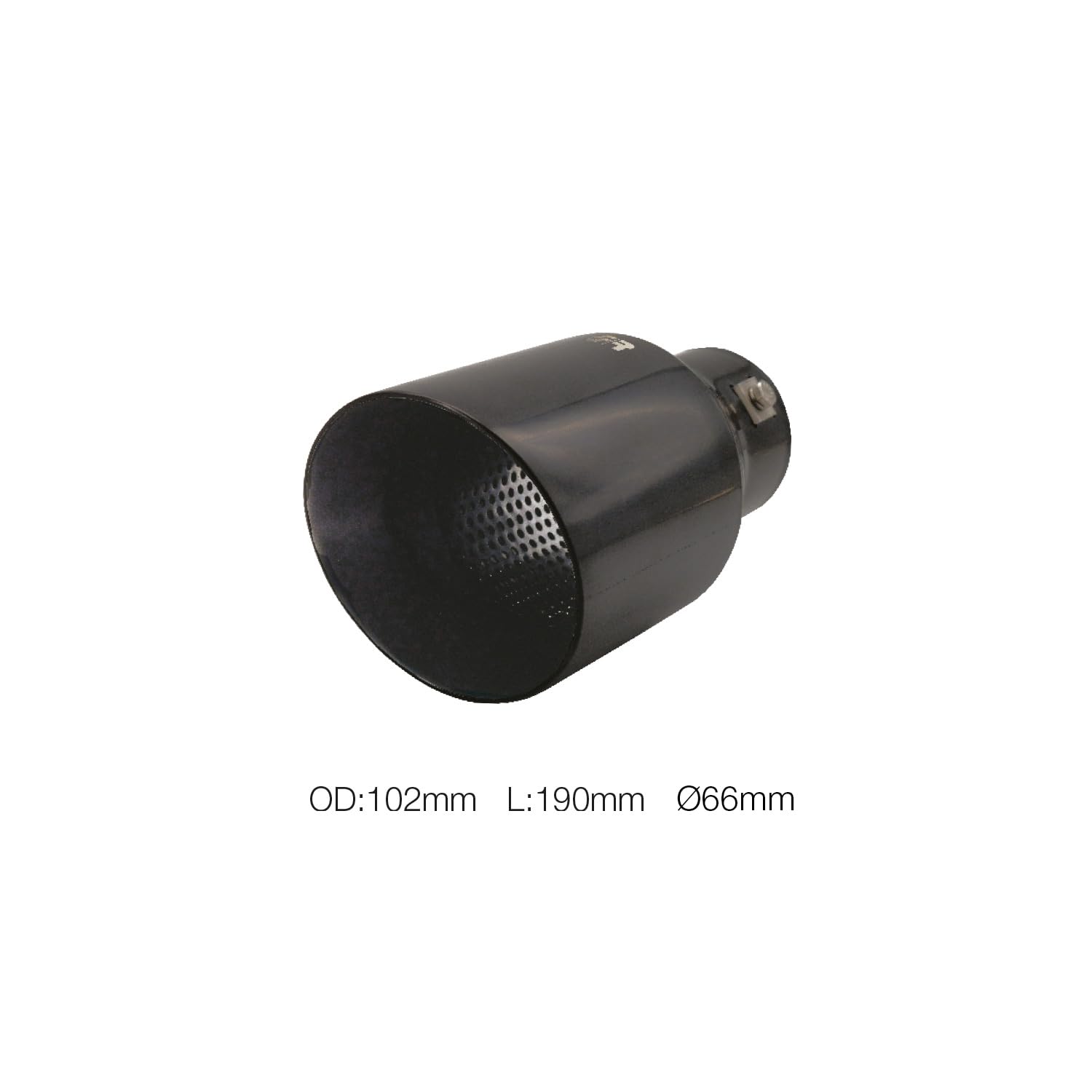 Simoni Racing TRX/106N Cola de escape negro