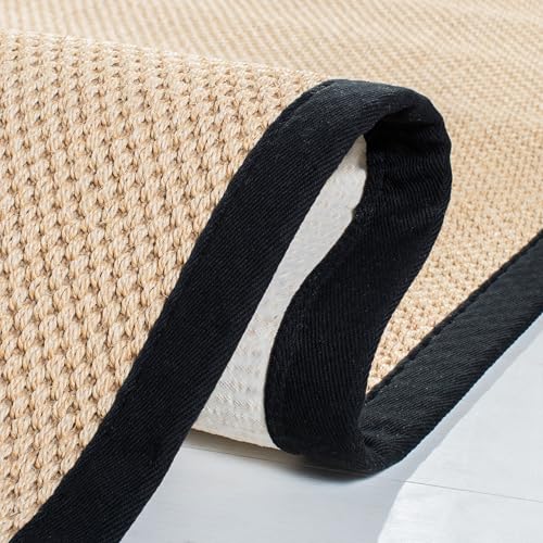 Tapete decorativo SAFAVIEH 2x3 Maíz y Negro miniatura 5