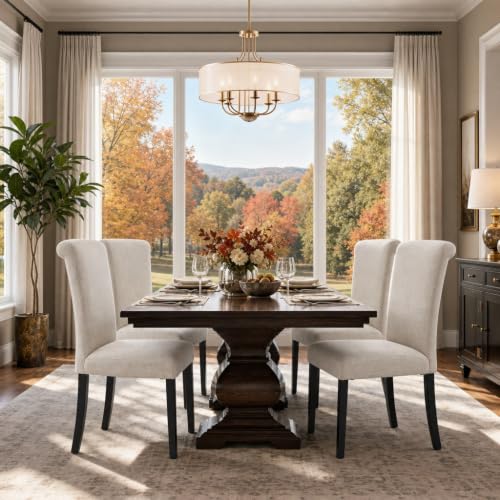 arora beige upholstered chair reviews