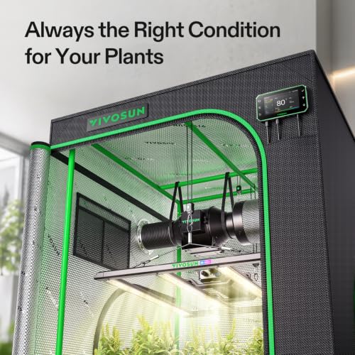 Image of VIVOSUN 3x3 Grow Tent Kit 320W Bar Lumalight E42A+ Smart Control System