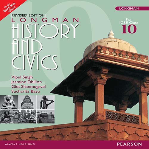 Longman History & Civics (Rev) for ICSE Class 10 Vipul Singh, Jasmine