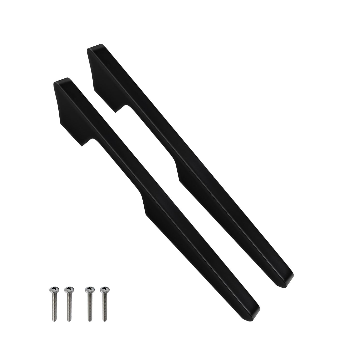 VOLO Cabinet Handles - Silver Aluminium Pulls (Pack of 2) -25 VOLO Cabinet Handles - Silver Aluminium Pulls (Pack of 2) -25