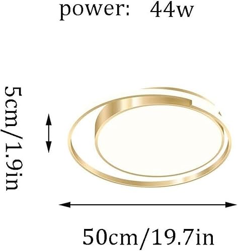 Miniatura 7 de Lámpara de techo moderna con forma geométrica, lámpara de techo regulable de montaje empotrado, lámpara de techo estilo arte simple, para