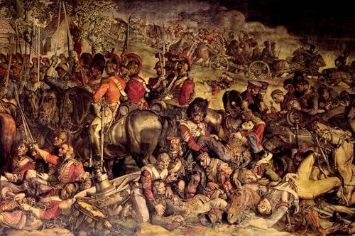 Cuadro de Daniel Maclise 'After Waterloo' de 60x90cm para renovar las paredes del dormitorio