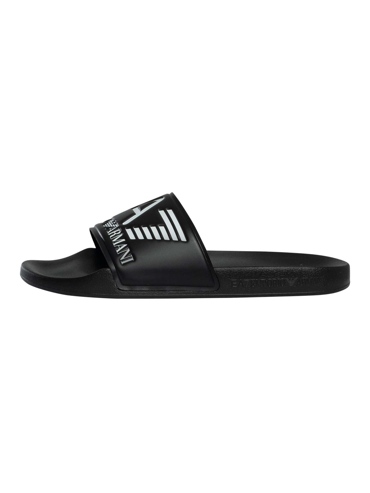 EA7 Hombre Zapatillas Con El Logotipo De Scarpe, Black