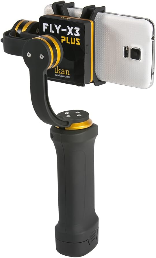 Ikan FLY-X3-PLUS-KIT 3-Axis Smartphone Gimbal Stabilizer, Extra Battery, Black
