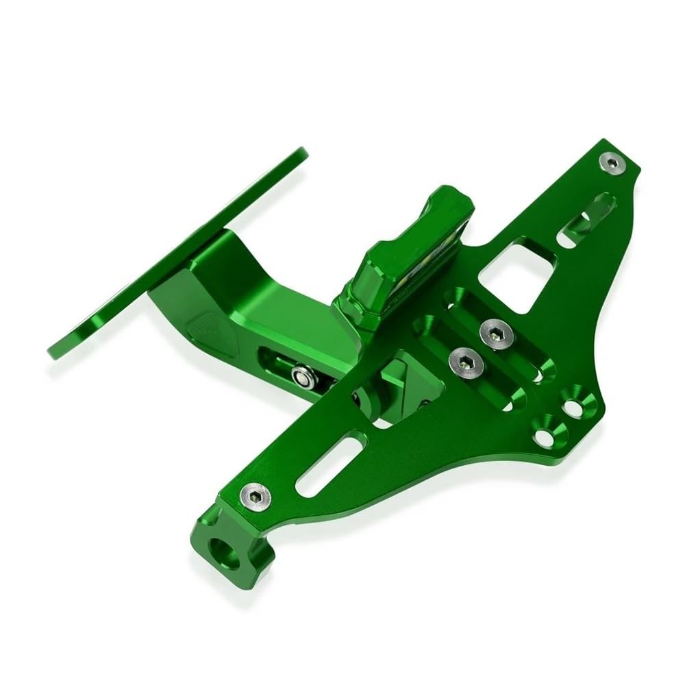 Support de plaque moto pour Honda NSR 125 fini vert haute résistance