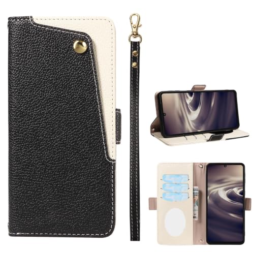 For Sony Xperia 1 VIII�P�[�X�蒠�^docomo SO-51G au SOG17 softbank XQ-GE44�Ή��G�N�X�y���A1��8���� �������݃~���[�t���X�^���h�@�\�}�O�l�b�g�� �J�[�h���[ �X�g���b�v�z�[���t���X�g���b�v�t���g��