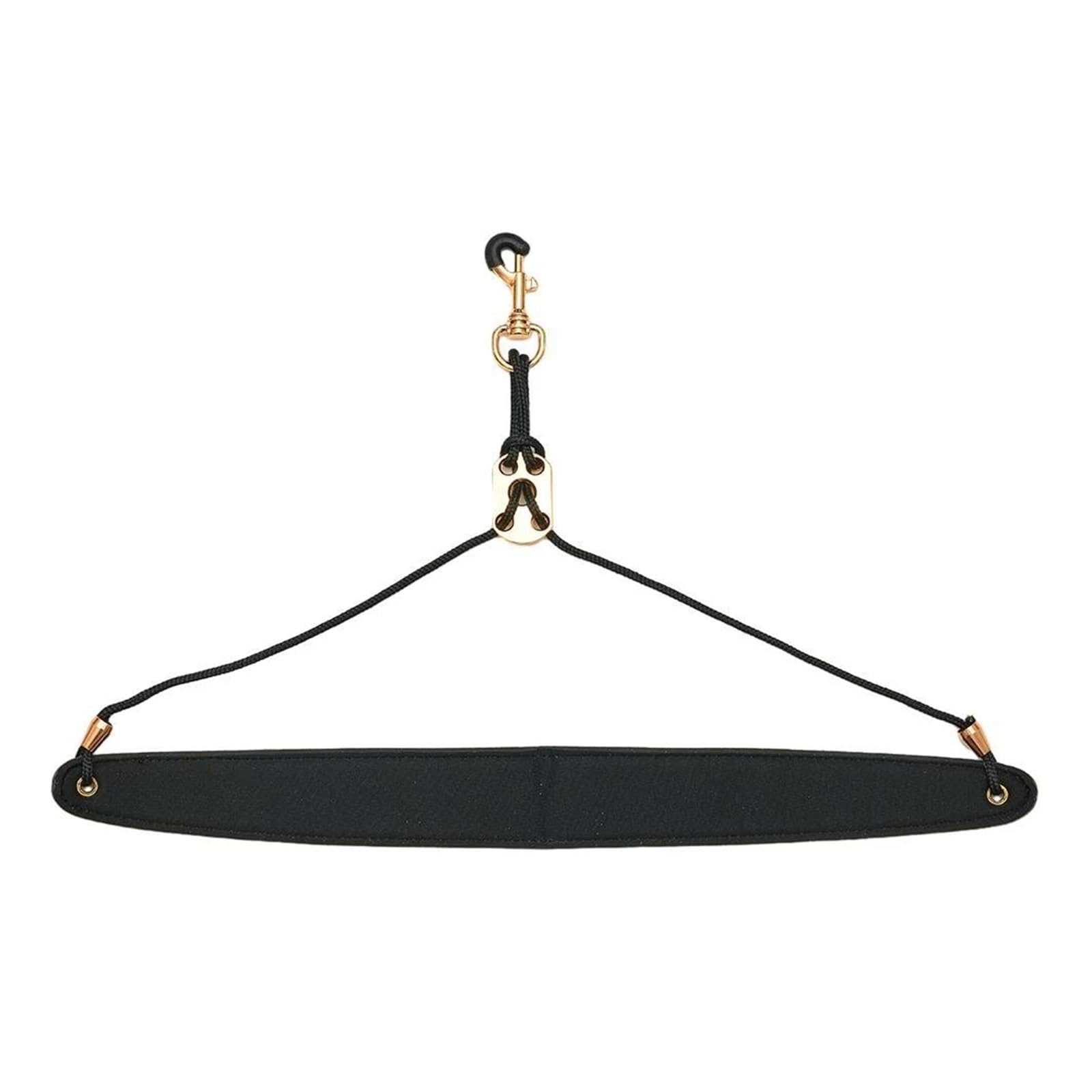 Akcesoria do saksofonu Pasek Na Szyję Do Saksofonu Halter Neck Do Saksofonu Do Akcesoriów Do Instrumentów Muzycznych (Color : Bk)