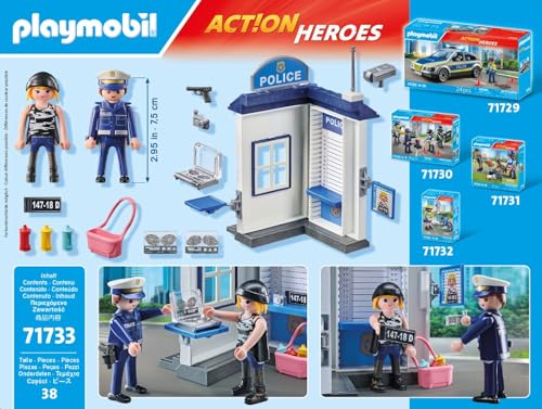 Salle D'interrogatoire De Police Playmobil La Boite - vue 8