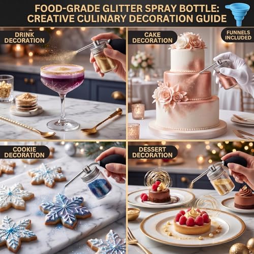 Image of Patelai Diatomaceous Earth Powder Duster with Collapsible Funnel, Food Grade Bulb Applicator, Garden Dispenser Sprayer, 2 oz Home Powder Tool for Indoor and Outdoor Use