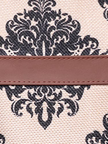 Image of ZOUK Urban Escape Bag | Stylish Vegan with Laptop Compartment, Trolley Sleeve & Anti-Theft Pocket |