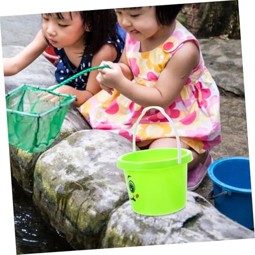 ibasenice 5Pcs Beach Sand Buckets Lightweight Sand Playing for Creative Play Beach Essentials for Boys and Fun Seaside Activities and Safe - Image 4