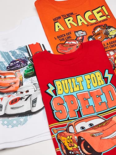 Disney Baby Boys Cars Three-Pack T-Shirt Infant And Toddler T Shirts, Multicolor, 3T Us #TOP1