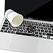 immagine 5MOSISO Tastiera Cover Solo Compatibile con MacBook Air 13 Pollici 2020 A2179 Backlit Tastiera Magica con Display Retina & Touch ID, Impermeabile Antipolvere Silicone Protettiva, Nero
