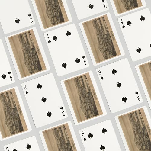 Baraja de 52 cartas estilo póker Blue Hill Maine miniatura 4