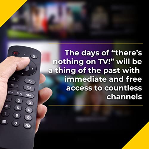 Viewtv 25 Mile Range Mini Tv Antenna For Smart Tv, Digital Indoor Tv Antenna, Full Hdtv - Uhf/Vhf 1080P Channels, High Performance, Lightweight - With 6.5 Foot Coaxial Cable - Black #TOP5