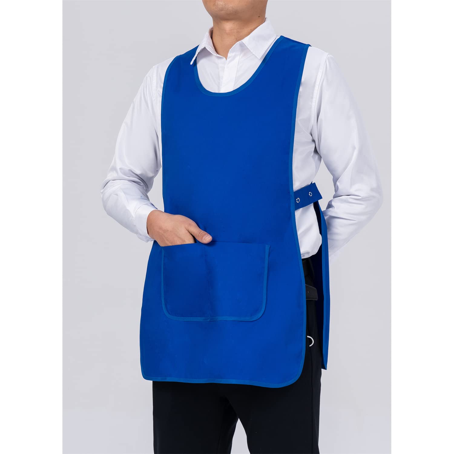MISEMIYA Tablier de Nettoyage Bzz-868 Batas de laboratorio Unisex adulto (Pack de 1) — view 4