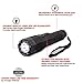 2-in-1 Stun Gun Flashlight-Rechargeable Stun Gun for self Defense Men Women-Palm Sized-Shockwave Mini Tactical Stungun-280-Lumen-Super Strength Power-Multiple Light Modes-Holster & Charging Cable