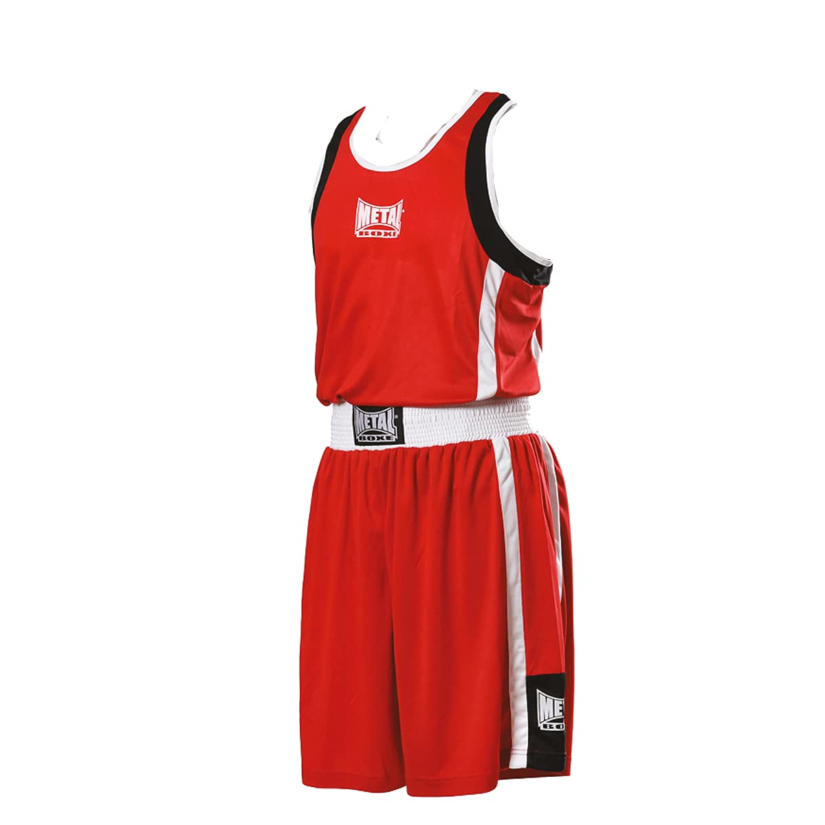 METAL BOXE Ensemble Short + Débardeur Boxe Tenue Homme (lot de 2)