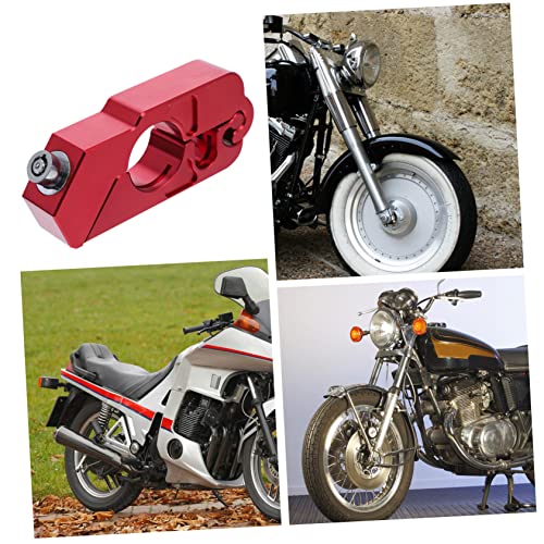SUPVOX 1Pc Trava De Freio Liga De Alumínio Trava De Motocicleta Trava Anti-Freio Trava De Scooter Em
