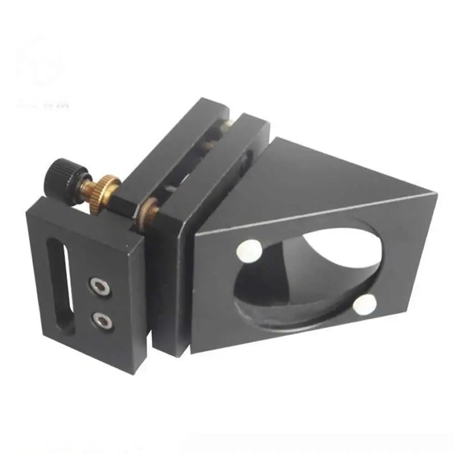 Support de réglage optique avec angle de 45 degrés.