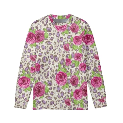 Kids Sweatshirt Long Sleeve Top for Active Boys Girls Easy On/Off Design