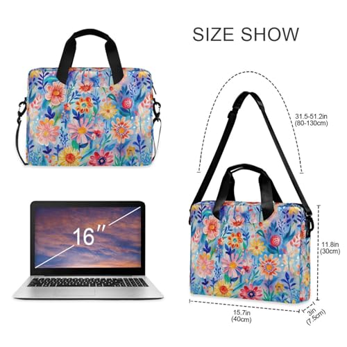 Case for Laptop Portable Crossbody Messenger 15.6 inch miniatura 5
