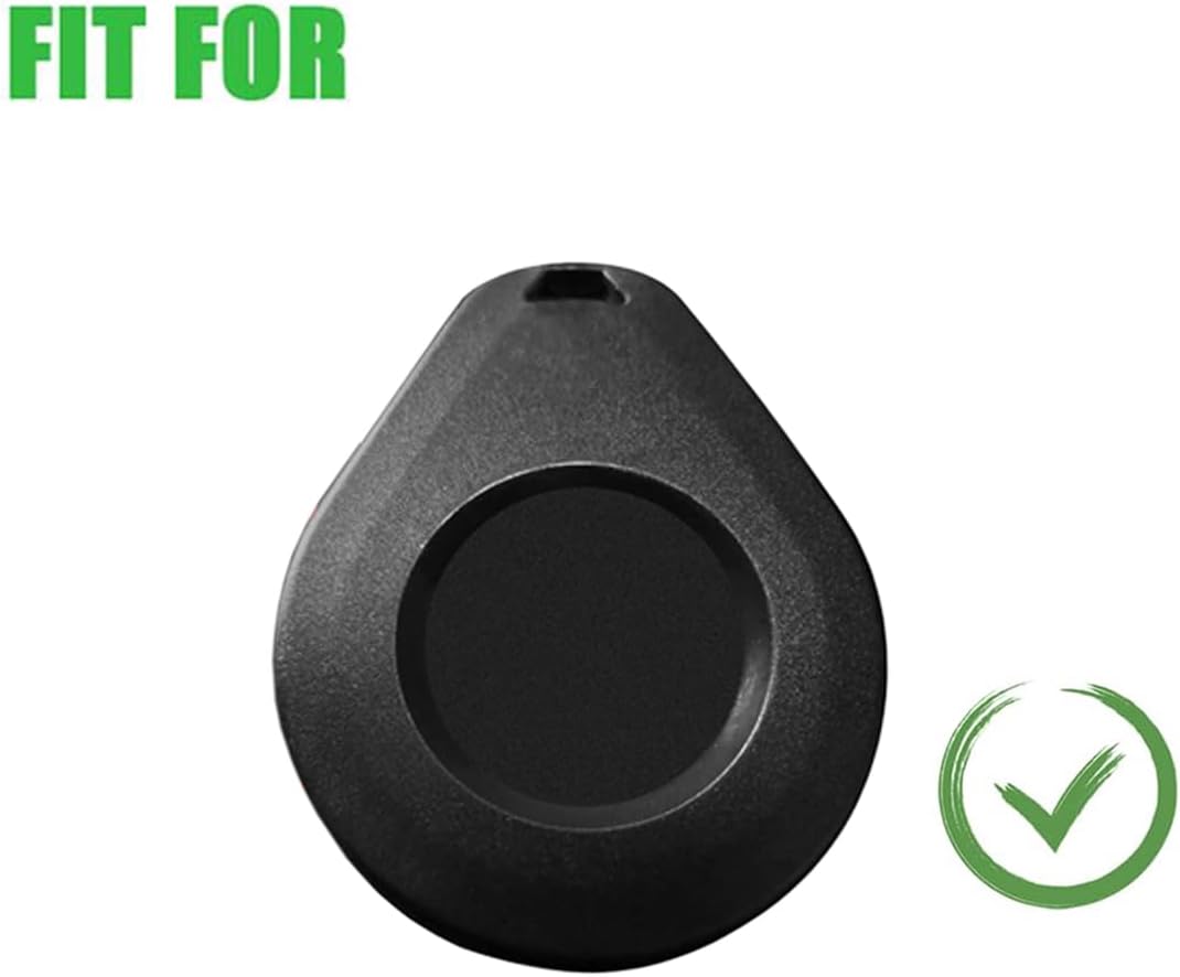 Genuine Leather Key Fob Case Cover Protector Shell Compatible for Harley Davidson Indian Remote Key Fob 2007-Current Motorcycle with Keychain(Black)