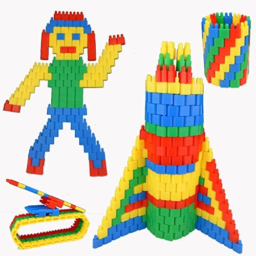Toys Treasure 200 PCS Creative Bullets Shaped Stem Building Blocks Toy Set for Kids - Image 2 thumbnail