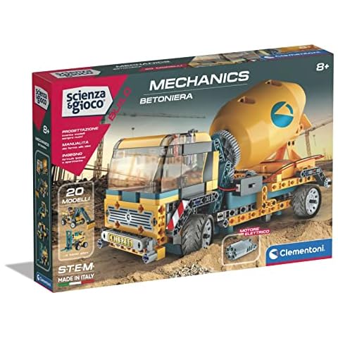 Clementoni- Ciencia Build – Camión Mezclador concreto construcción Infantil Cover