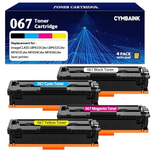 Pack 4 toners CRG-067 pour équiper votre imprimante LBP654Cdw à la maison