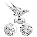 PRETYZOOM 2Pcs Eagle Hood Ornament for Cars Durable Fit Vehicle Exterior Decoration Elegant Design for Car Models