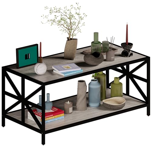 Recopilación y reviews de Mesa centro roble los más solicitados. 36 MUBSON Mesa de Centro para Sala con Estante Inferior | 53x107 | Mesa para Sala, Consultorio u Oficina con Doble Repisa. Mesa Auxiliar. Muebles Rusticos para Sala. Coffee Table...