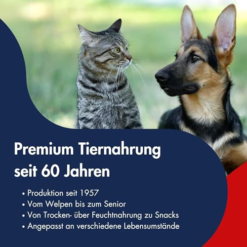 DR.CLAUDER'S - Selected Meat Prebiotic | Nassfutter in Lebensmittelqualität mit Inulin für eine gesunde Darmflora bei ausgewachsenen Hunden. Alleinfutter in der Dose | 200g Rind