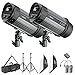 Produktbild Neewer Fotostudio Strobe Flash Licht und Softbox Beleuchtung Kit: (2) 250W Monolicht Flash, (2) Lichtständer, (2) Softbox, (1) RT-16 Drahtloser Auslöser, (1) Tasche