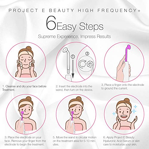 Hochfrequenzgerät für die Hautpflege von Project E Beauty