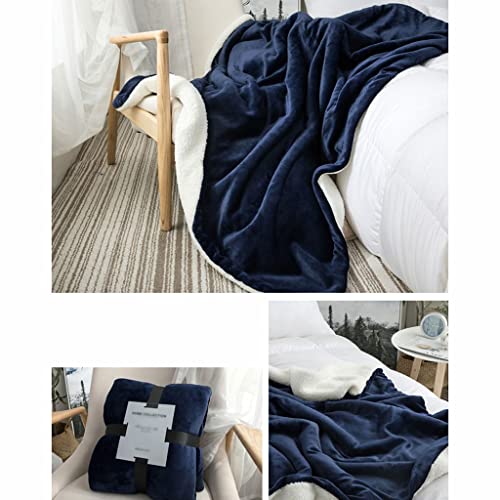 Couvertures for canapés anti-froid : plaid couverture lit en microfibre douce polaire